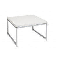 OSP Home Furnishings WST17-WH Ave Six Wall Street 28 inch Accent Corner Table